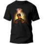 Mesa de trabajo 14 Playera Negra Hombre Ñengo Flow Casual Urbano