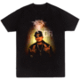 Mesa de trabajo 16 Playera Negra Hombre Ñengo Flow Casual Urbano