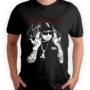 Playera Negra Hombre Anuel AA Casual Urbano