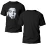 Mesa de trabajo 73-100 Playera Negra Hombre Anuel AA Casual Urbano