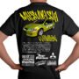 EVO Modelo Playera Negra Hombre Mitsubishi Lancer Evolution Casual Urbano