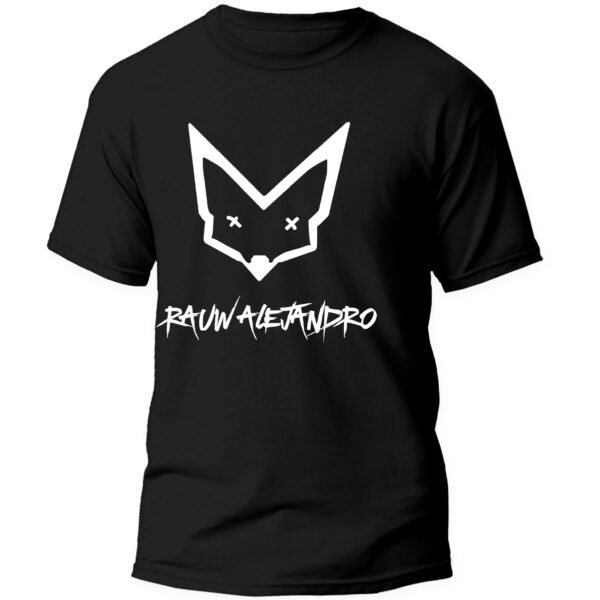 Playera Negra Hombre Raw Alejandro Casual Urbano