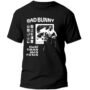 Playera Negra Hombre Bad Bunny DTMF Casual Urbano