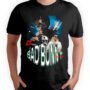 Mesa de trabajo 11-100 Playera Negra Hombre Bad Bunny Casual Urbano