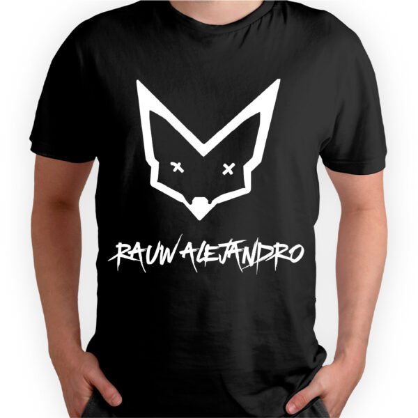 Playera Negra Hombre Raw Alejandro Casual Urbano