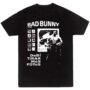 Playera Negra Hombre Bad Bunny DTMF Casual Urbano