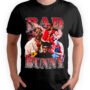 Playera Negra Hombre Bad Bunny Casual Urbano