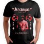 Playera Negra Hombre Arcangel La Maravilla Casual Urbano