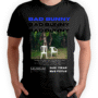 Playera Negra Hombre Bad Bunny DTMF Casual Urbano
