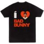 Playera Negra Hombre Bad Bunny DTMF Casual Urbano