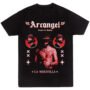 Playera Negra Hombre Arcangel La Maravilla Casual Urbano