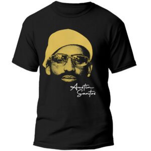 Mesa de trabajo 18-100 Playera Negra Hombre Arcangel La Maravilla Casual Urbano