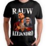 Playera Negra Hombre Raw Alejandro Casual Urbano