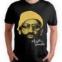 Playera Negra Hombre Arcangel La Maravilla Casual Urbano