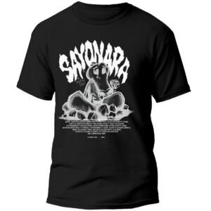 Mesa de trabajo 2-100 Playera Negra Hombre Álvaro Días Casual Urbano