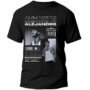 Mesa de trabajo 2-100 Playera Negra Hombre Raw Alejandro Casual Urbano