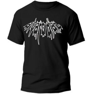 Mesa de trabajo 2-100 Playera Negra Hombre Álvaro Días Casual Urbano