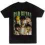 Playera Negra Hombre Bad Bunny Casual Urbano