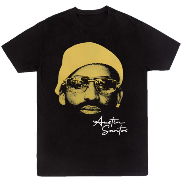 Playera Negra Hombre Arcangel La Maravilla Casual Urbano