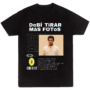 Playera Negra Hombre Bad Bunny DTMF Casual Urbano