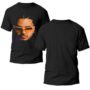 Playera Negra Hombre Álvaro Días Casual Urbano