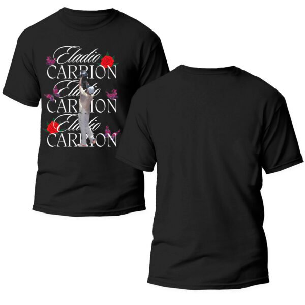 Playera Negra Hombre Eladio Carrion Casual Urbano