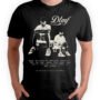 Mesa de trabajo 23-100 Playera Negra Hombre Bad Bunny DTMF Casual Urbano