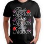 Playera Negra Hombre Eladio Carrion Casual Urbano