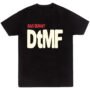 Mesa de trabajo 24-100 Playera Negra Hombre Bad Bunny DTMF Casual Urbano