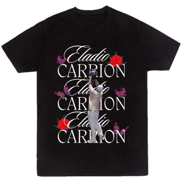 Playera Negra Hombre Eladio Carrion Casual Urbano
