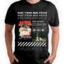 Playera Negra Hombre Bad Bunny DTMF Casual Urbano