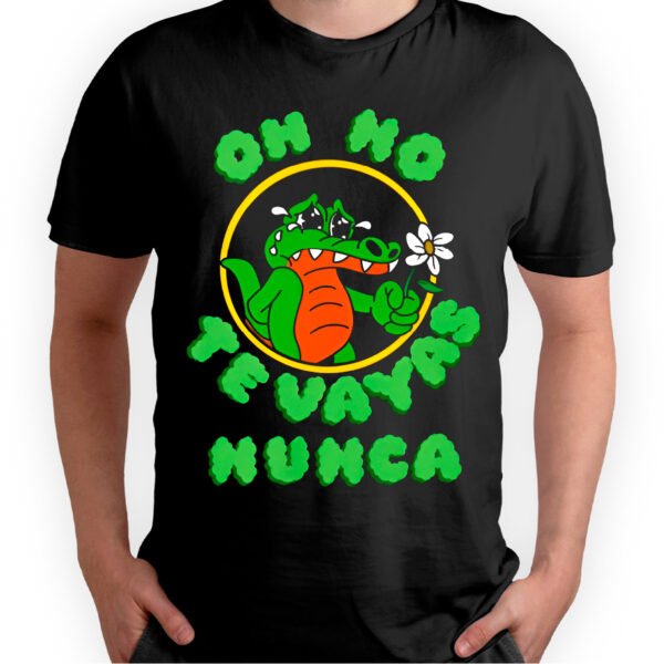 Playera Negra Hombre Álvaro Días Casual Urbano