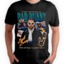 Playera Negra Hombre Bad Bunny Casual Urbano
