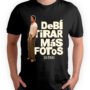 Mesa de trabajo 31-100 Playera Negra Hombre Bad Bunny DTMF Casual Urbano