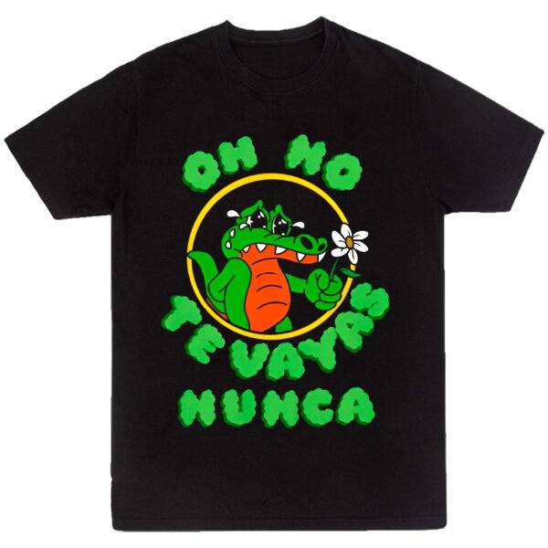Playera Negra Hombre Álvaro Días Casual Urbano
