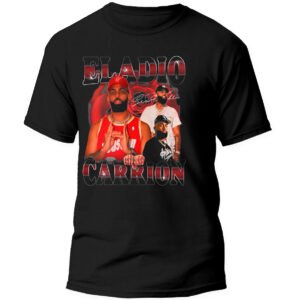 Playera Negra Hombre Eladio Carrion Casual Urbano