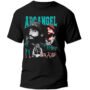 Playera Negra Hombre Arcangel La Maravilla Casual Urbano