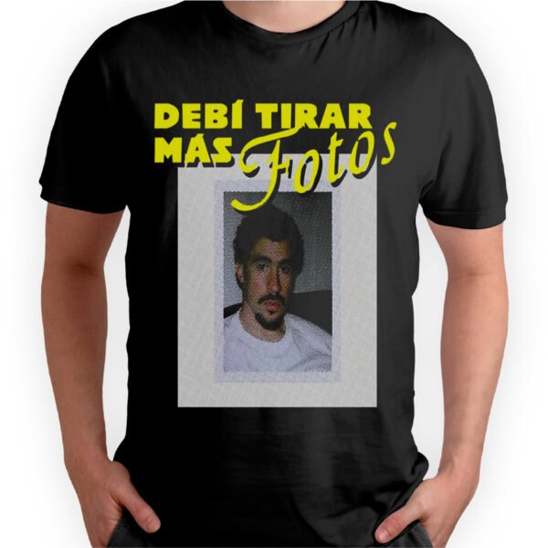 Mesa de trabajo 35-100 Playera Negra Hombre Bad Bunny DTMF Casual Urbano