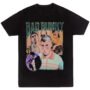 Playera Negra Hombre Bad Bunny Casual Urbano