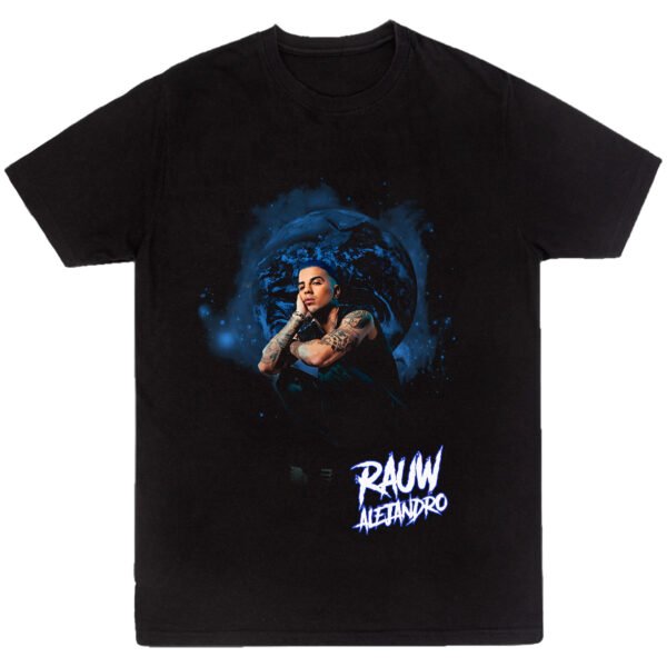 Playera Negra Hombre Raw Alejandro Casual Urbano