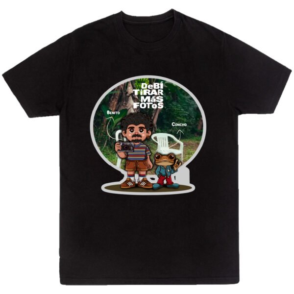 Playera Negra Hombre Bad Bunny DTMF Casual Urbano