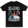 Playera Negra Hombre Eladio Carrion Casual Urbano