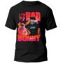 Playera Negra Hombre Bad Bunny Casual Urbano