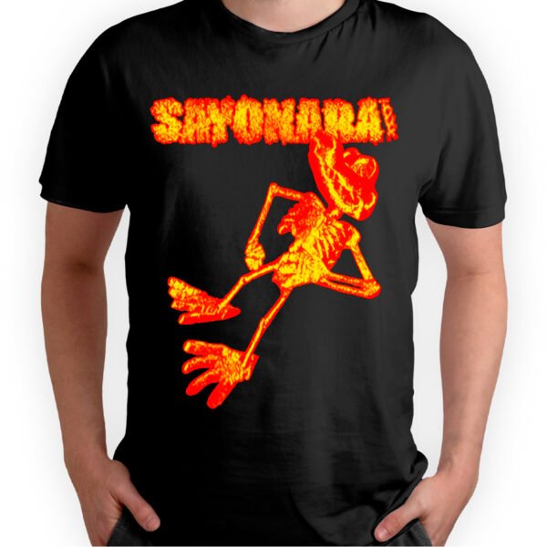 Playera Negra Hombre Álvaro Días Casual Urbano