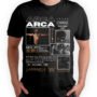 Playera Negra Hombre Arcangel La Maravilla Casual Urbano