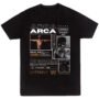 Playera Negra Hombre Arcangel La Maravilla Casual Urbano