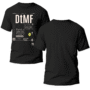 Playera Negra Hombre Bad Bunny DTMF Casual Urbano