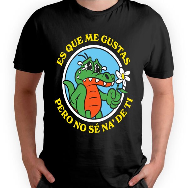 Playera Negra Hombre Álvaro Días Casual Urbano