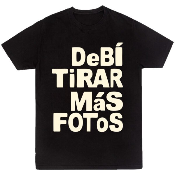 Playera Negra Hombre Bad Bunny DTMF Casual Urbano