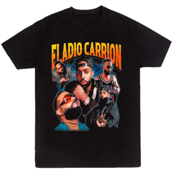 Playera Negra Hombre Eladio Carrion Casual Urbano